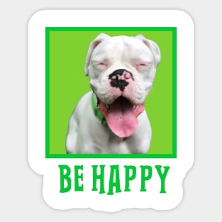 Be Happy Sticker